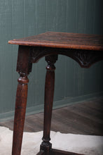 Load image into Gallery viewer, French Carved Oak Table c.1900