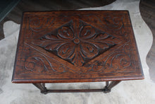 Load image into Gallery viewer, French Carved Oak Table c.1900
