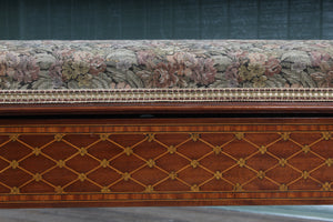 English Inlaid Mahogany Piano Bench c.1900