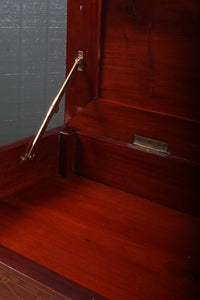 English Inlaid Mahogany Piano Bench c.1900