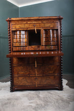 Load image into Gallery viewer, French Burl Walnut Escritoire c.1850