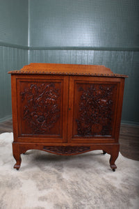 English Oak Arts and Crafts Cabinet c.1910