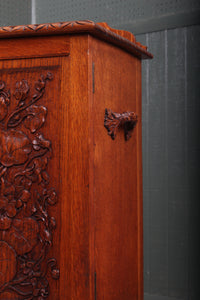 English Oak Arts and Crafts Cabinet c.1910