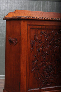 English Oak Arts and Crafts Cabinet c.1910