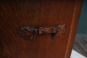 English Oak Arts and Crafts Cabinet c.1910