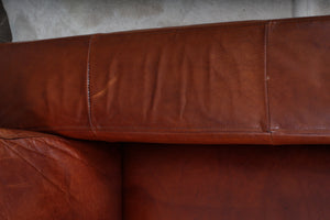 English Leather Chair