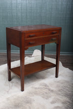 Load image into Gallery viewer, English Cutlery in Mahogany Cabinet c.1900