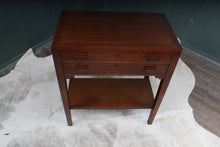 Load image into Gallery viewer, English Cutlery in Mahogany Cabinet c.1900