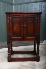 Load image into Gallery viewer, English Oak Cabinet c.1950