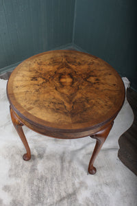 English Walnut Occasional Table c.1900