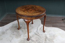 Load image into Gallery viewer, English Walnut Occasional Table c.1900