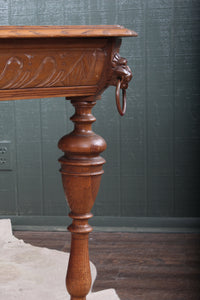 French Oak Table c.1900
