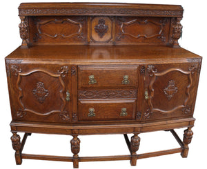 English Oak Sideboard c.1910