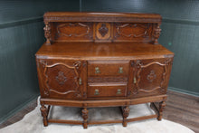Load image into Gallery viewer, English Oak Sideboard c.1910