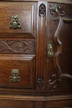 Load image into Gallery viewer, English Oak Sideboard c.1910