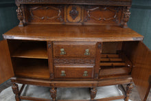 Load image into Gallery viewer, English Oak Sideboard c.1910