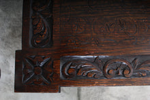 Load image into Gallery viewer, French Carved Oak Occasional Table c.1880