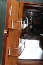 Load image into Gallery viewer, English Burl Walnut Cocktail Cabinet c.1930