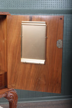 Load image into Gallery viewer, English Burl Walnut Cocktail Cabinet c.1930