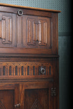 Load image into Gallery viewer, English Oak Cocktail Cabinet c.1940