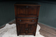 Load image into Gallery viewer, English Oak Cocktail Cabinet c.1940