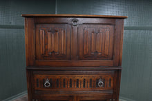 Load image into Gallery viewer, English Oak Cocktail Cabinet c.1940