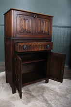 Load image into Gallery viewer, English Oak Cocktail Cabinet c.1940