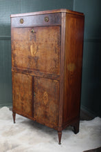 Load image into Gallery viewer, English Georgian Inlaid Walnut Desk c.1850