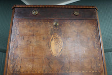 Load image into Gallery viewer, English Georgian Inlaid Walnut Desk c.1850