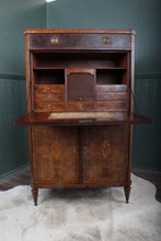 Load image into Gallery viewer, English Georgian Inlaid Walnut Desk c.1850