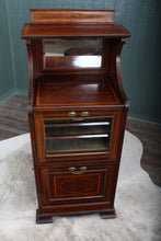 Load image into Gallery viewer, English Mahogany Music Cabinet c.1900