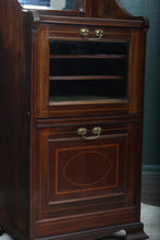 Load image into Gallery viewer, English Mahogany Music Cabinet c.1900