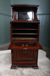 English Mahogany Music Cabinet c.1900