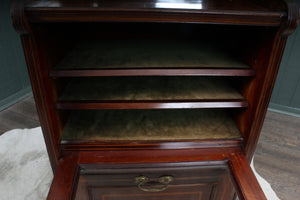 English Mahogany Music Cabinet c.1900