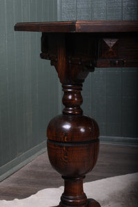 English Oak Table c.1920