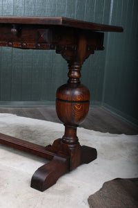 English Oak Table c.1920