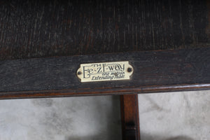 English Oak Table c.1920