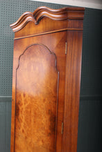 Load image into Gallery viewer, English Burl Walnut Corner Cocktail Cabinet c.1960