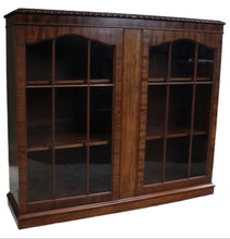 Load image into Gallery viewer, English Solid Mahogany Bookcase c.1900