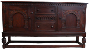 English Oak Sideboard c.1950