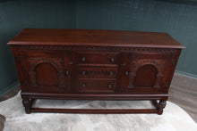 Load image into Gallery viewer, English Oak Sideboard c.1950