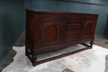 Load image into Gallery viewer, English Oak Sideboard c.1950