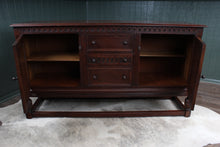 Load image into Gallery viewer, English Oak Sideboard c.1950