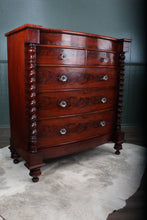 Load image into Gallery viewer, Mahogany Scottish Chest c.1880