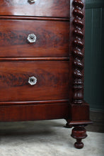 Load image into Gallery viewer, Mahogany Scottish Chest c.1880