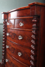 Load image into Gallery viewer, Mahogany Scottish Chest c.1880