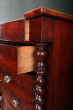 Load image into Gallery viewer, Mahogany Scottish Chest c.1880