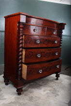 Load image into Gallery viewer, Mahogany Scottish Chest c.1880