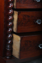 Load image into Gallery viewer, Mahogany Scottish Chest c.1880