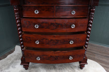 Load image into Gallery viewer, Mahogany Scottish Chest c.1880